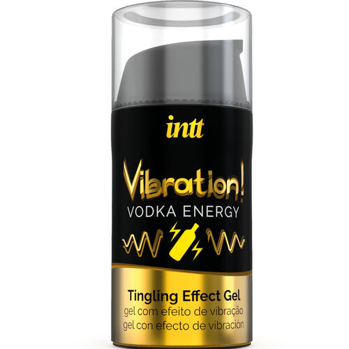 INTT - POTENTE ESTIMULANTE NTIMO GEL VIBRADOR LIQUIDO VODKA 15ML