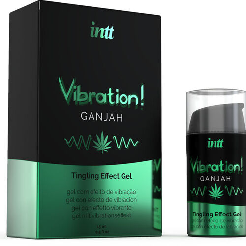 INTT - POTENTE ESTIMULANTE NTIMO GEL VIBRADOR LIQUIDO CANNABIS 15ML