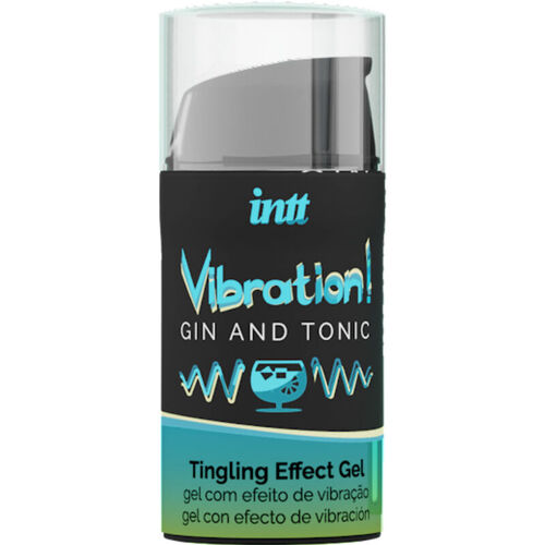 INTT - POTENTE ESTIMULANTE NTIMO GEL VIBRADOR LIQUIDO GIN & TONIC 15ML