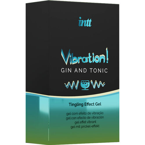 INTT - POTENTE ESTIMULANTE NTIMO GEL VIBRADOR LIQUIDO GIN & TONIC 15ML