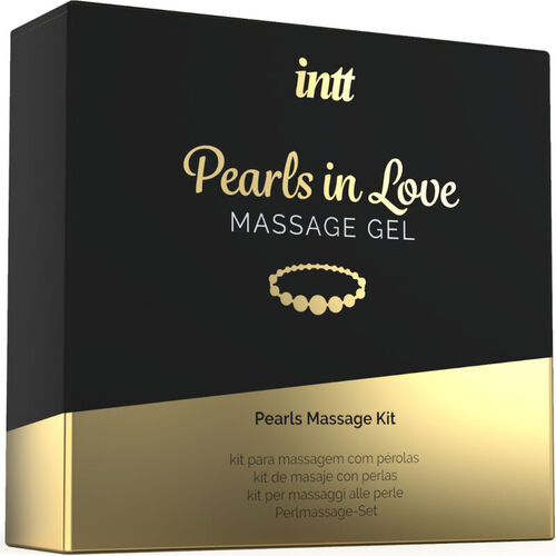 INTT MASSAGE & ORAL SEX - PEARLS IN LOVE CON COLLAR DE PERLAS Y GEL DE SILICONA