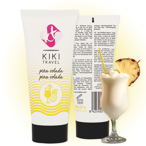 KIK TRAVEL - LUBRICANTE SABOR A PIA COLADA 50 ML