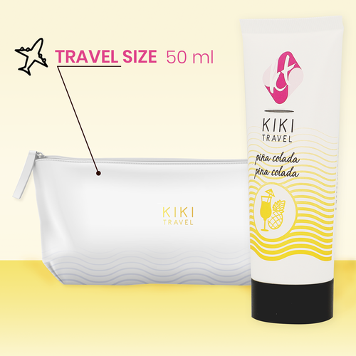 KIK TRAVEL - LUBRICANTE SABOR A PIA COLADA 50 ML