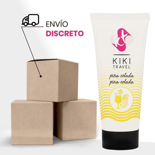 KIK TRAVEL - LUBRICANTE SABOR A PIA COLADA 50 ML