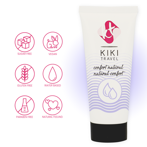 KIK TRAVEL - GEL DESLIZANTE NATURAL CONFORT 50 ML