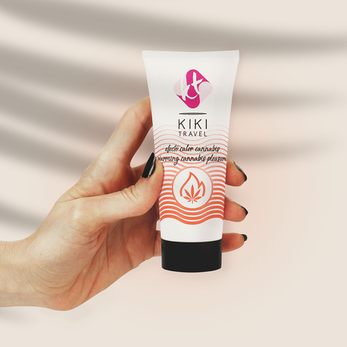 KIK TRAVEL - GEL DESLIZANTE SABOR A CANNABIS EFECTO CALOR INTENSO 50 ML