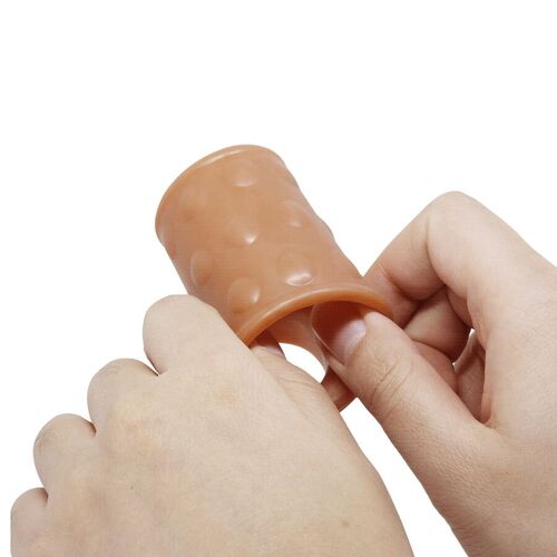 PRETTY LOVE - FUNDA PARA PENE CON PLUG ANAL NATURAL