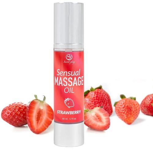 SECRETPLAY - ACEITE DE MASAJE FRESA