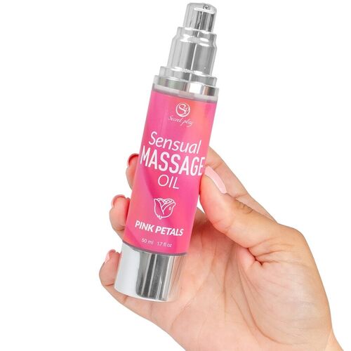 SECRETPLAY - ACEITE DE MASAJE PÉTALOS DE ROSA