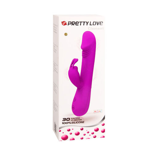 PRETTY LOVE FLIRTATION - VIBRADOR CON RABBIT CLEMENT