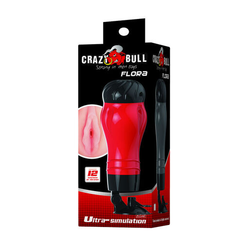 CRAZY BULL - FLORA VAGINA CON BASE MASTURBADOR