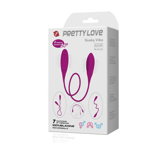 DELUXE PRETTY LOVE SNAKY VIBRADOR 7V