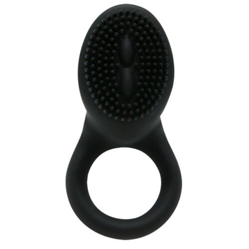 ANILLO VIBRADOR COBRA DE PRETTY LOVE - NEGRO