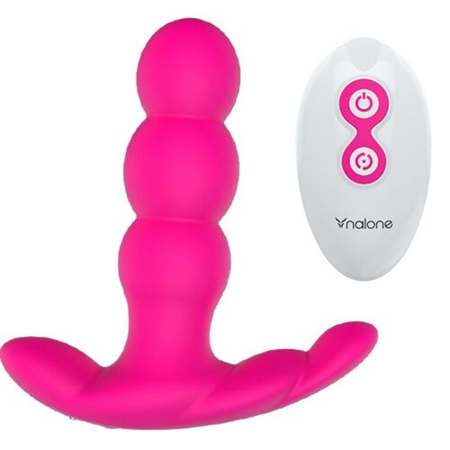 NALONE PEARL VIBRADOR ANAL CONTROL REMOTO NEGRO