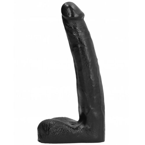 ALL BLACK DILDO REALISTICO 21CM