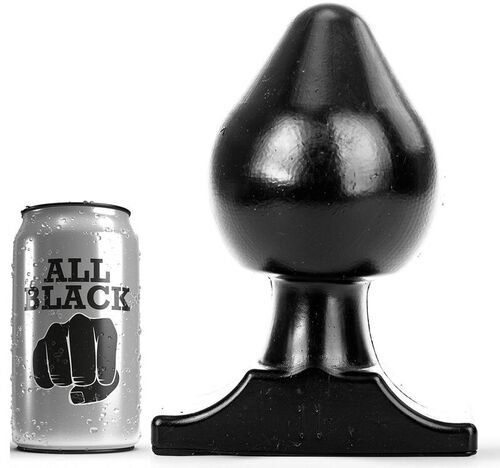 ALL BLACK ANAL PLUG 19CM