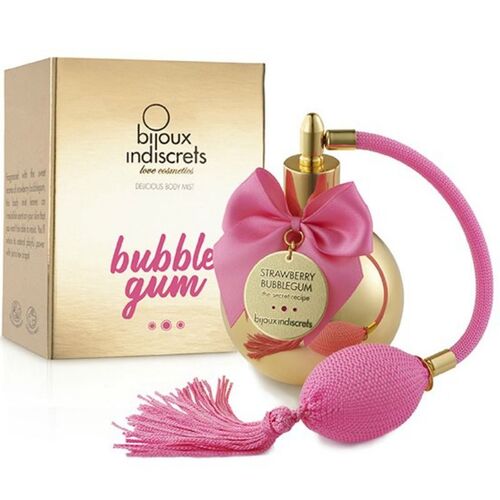 BIJOUX BUBBLE GUM BRUMA CORPORAL CHICLE FRESA 100 ML