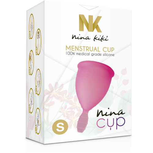 NINA CUP COPA MENSTRUAL TALLA S ROSA