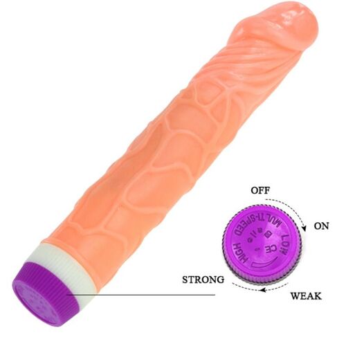 BAILE WAVES OF PLEASURE REALISTIC VIBRATING 22.5 CM