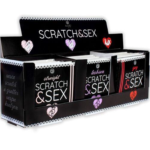 SECRETPLAY - DISPLAY + POSTURAS SCRATCH & SEX ES/EN/FR/PT/DE