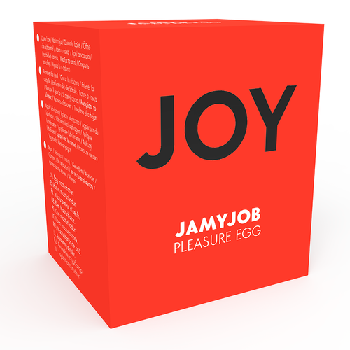 JAMYJOB - HUEVO MASTURBADOR DISCRETO VERSION ROJO JOY