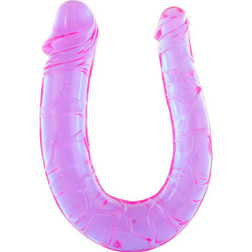 SEVENCREATIONS  PENE CON DOS CABEZAS DE GELATINA FLEXIBLE