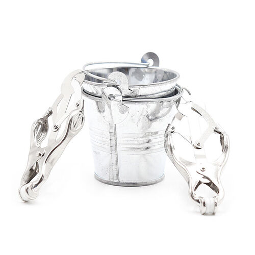 OHMAMA FETISH NIPPLE CLAMPS WITH BUCKETS